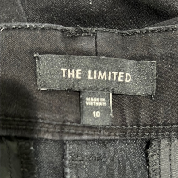 The Limited Black Bermuda Shorts Tailored Cotton Blend - Picture 3 of 3